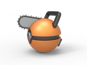 Pochita orb 3D Print Model
