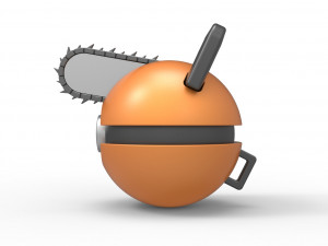 Pochita orb 3D Print Model