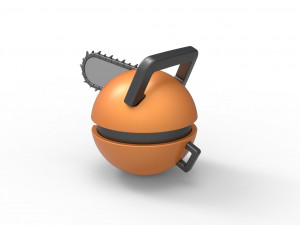 Pochita orb 3D Print Model