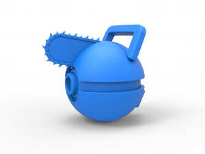 Pochita orb 3D Print Model