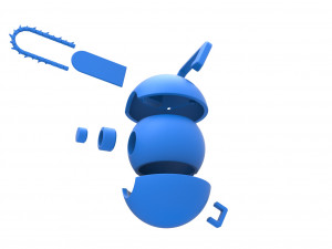 Pochita orb 3D Print Model