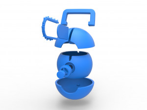 Pochita orb 3D Print Model