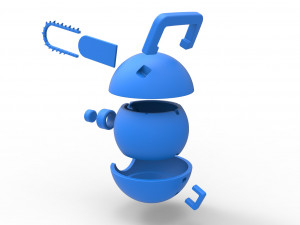 Pochita orb 3D Print Model