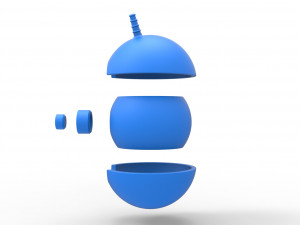 Gymnastic orb 3Dプリントモデル