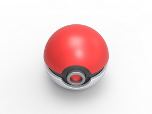 Poke Ball Modèles 3D en vedette