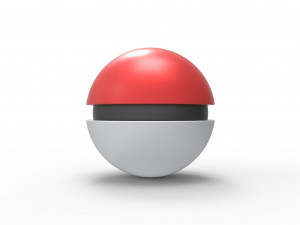 Poke Ball Modèles 3D en vedette