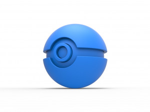 Poke Ball Modèles 3D en vedette
