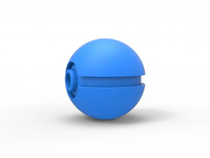 Poke Ball 3D Print Model