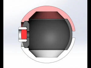 Poke Ball 3D Print Model