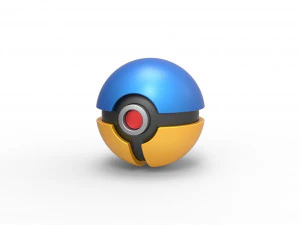 Друкарський м'яч 3D Принт Модель