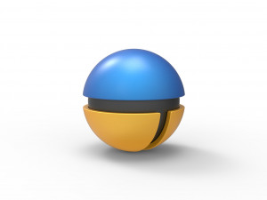 Typing Ball Modello di stampa 3D