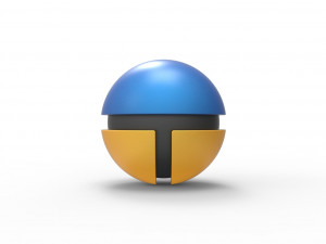 Typing Ball Modello di stampa 3D