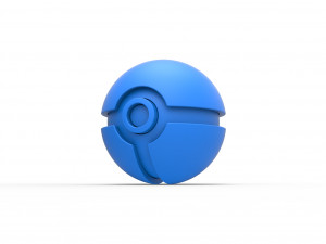 Typing Ball Modello di stampa 3D