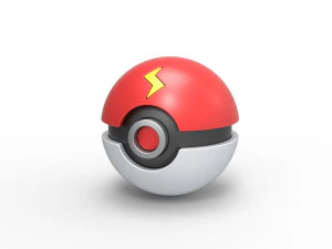 Orb of Pikachu 3D Print Model
