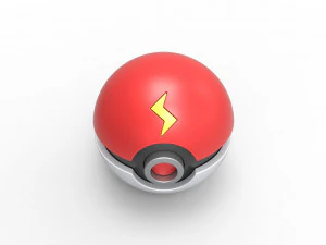 Orb of Pikachu 3D Print Model