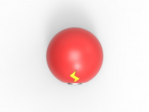 Orb of Pikachu Model Cetak 3D
