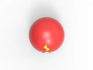 Orb of Pikachu 3D Print Model