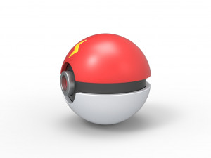 Orb of Pikachu Model Cetak 3D
