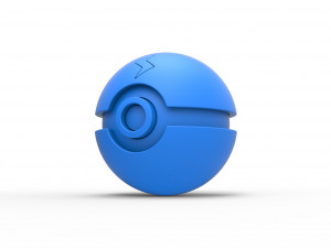 Orb of Pikachu Model Cetak 3D