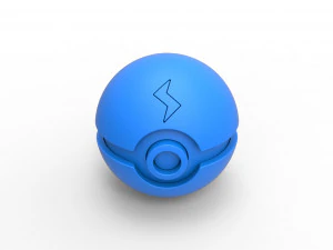 Orb of Pikachu 3D Print Model