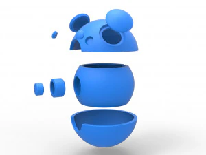 Bola Pesada Modelo de Impressão 3D