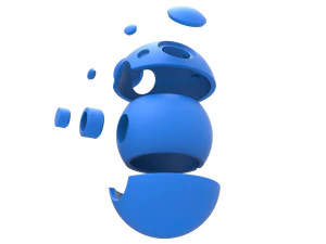 Bola Pesada Modelo de Impressão 3D
