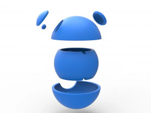 Bola Pesada Modelo de Impressão 3D