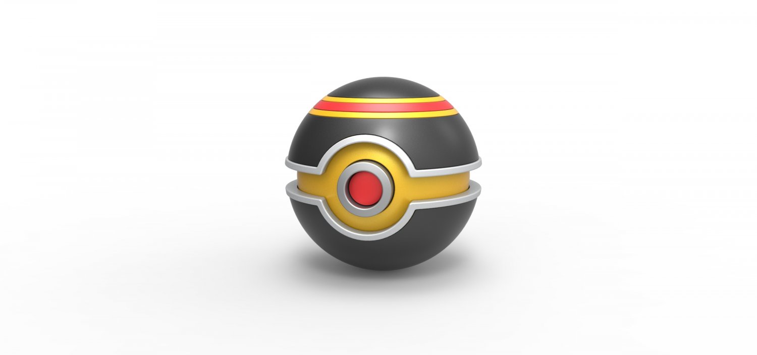 Free download  Luxury Ball, gray and yellow pokeball transparent