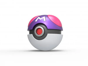 Master Ball 3D Print Model