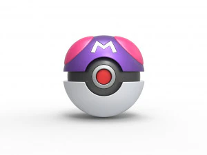 Master Ball 3D Print Model