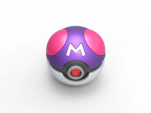 Master Ball 3D Print Model
