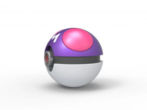 Master Ball 3D Print Model