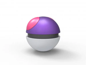Master Ball 3D Print Model