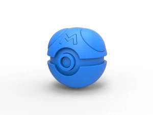 Master Ball 3D Print Model