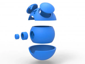 Master Ball 3D Print Model