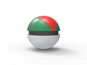 Lure Ball 3D Print Model