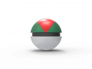Lure Ball 3D Print Model