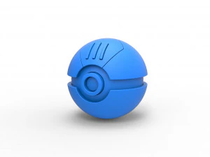 Lure Ball 3D Print Model