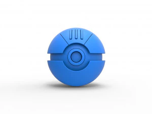 Lure Ball 3D Print Model