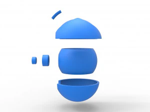 Lure Ball 3D Print Model