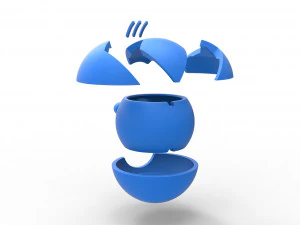 Lure Ball 3D Print Model