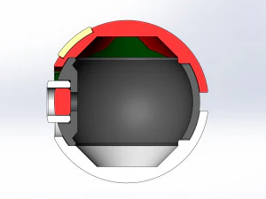 Lure Ball 3D Print Model