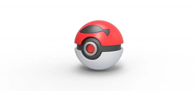 Fishing Ball 3D Print Model .c4d .max .obj .3ds .fbx .stl .blend 