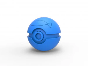 Fishing Ball 3D Print Model
