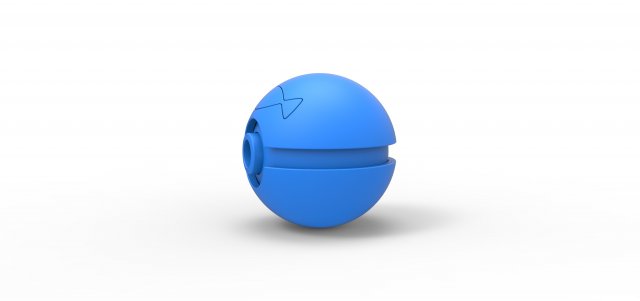 Fishing Ball 3D Print Model