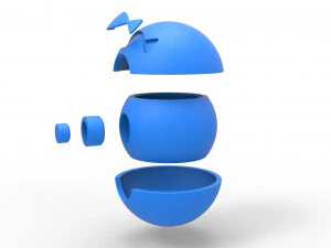 Fishing Ball 3D Print Model