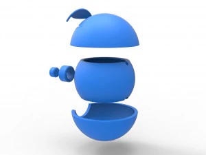 Fishing Ball 3D Print Model