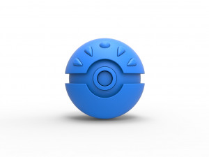 Friend Ball 3D Print Model