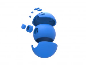 bola amiga Modelo de impresión 3D