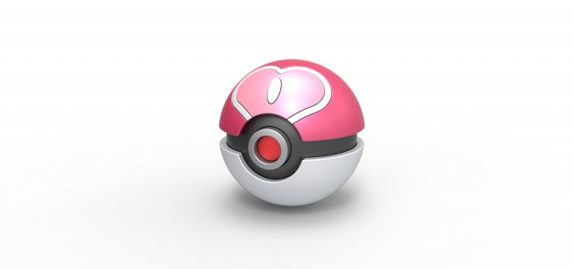 Love Ball Modelo de Impressão 3D .c4d .max .obj .3ds .fbx .stl .blend 